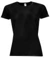 01159 Ladies Sporty Performance T-Shirt Jet Black colour image